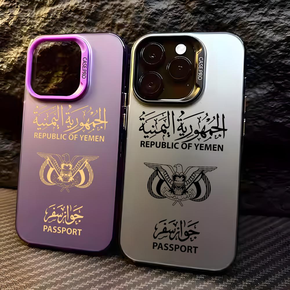 Apple Iphone 15 - Etui na telefon Y-Yemen Passport do