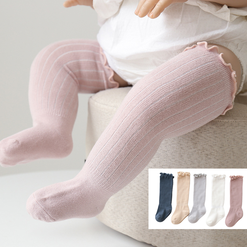 Baby Sock Oximeter - Skarpetki dziecięce dziewczęce antypoślizgowe noworodek śliczne