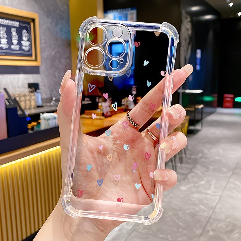 Apple Iphone 15 - Przezroczyste etui na telefon z kolorowymi