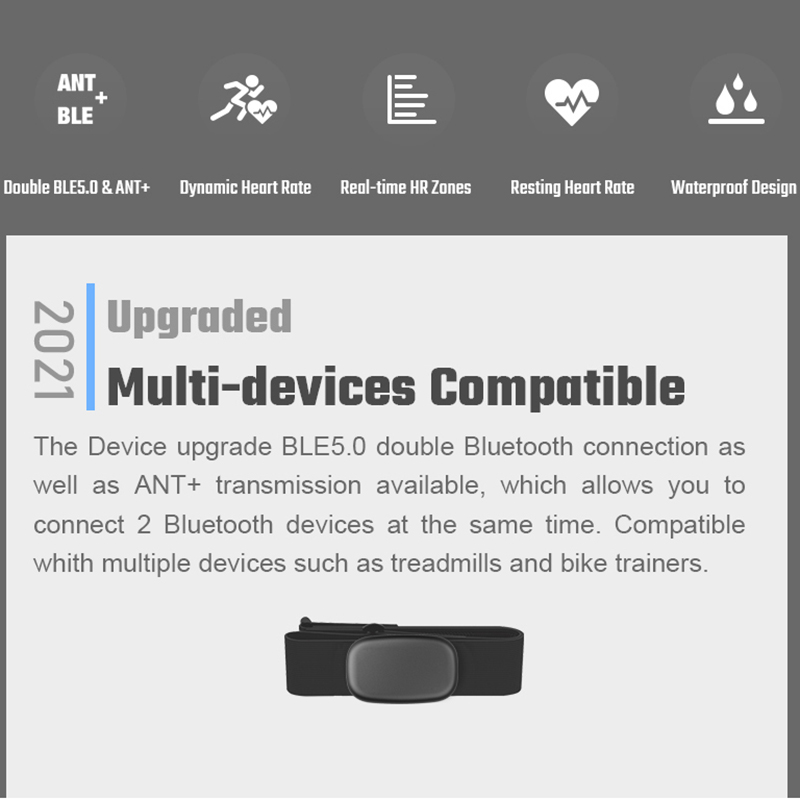 FITCENT 5.3Khz Monitor pracy s – Breath Rate Monitor recenzja i cena